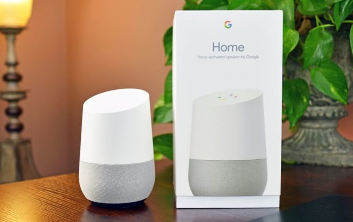 Google Home Voice Activated