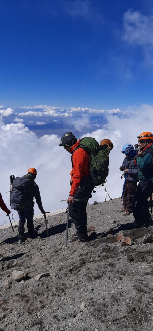 В Мексике альпинисты организовали экспедицию, чтобы спасти собаку с вершины вулкана (ФОТО)