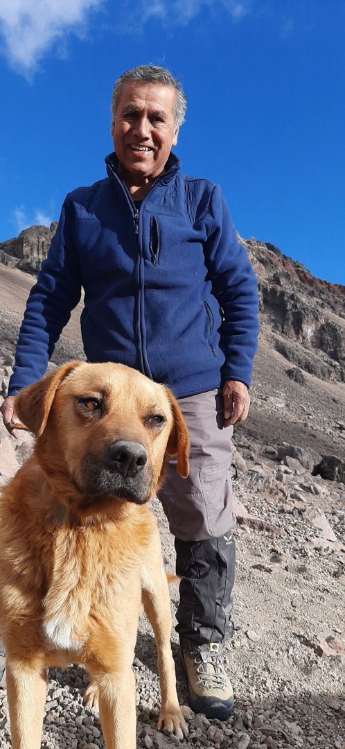 В Мексике альпинисты организовали экспедицию, чтобы спасти собаку с вершины вулкана (ФОТО)